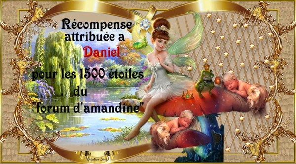 Kdo récompense (Forum Amandine)