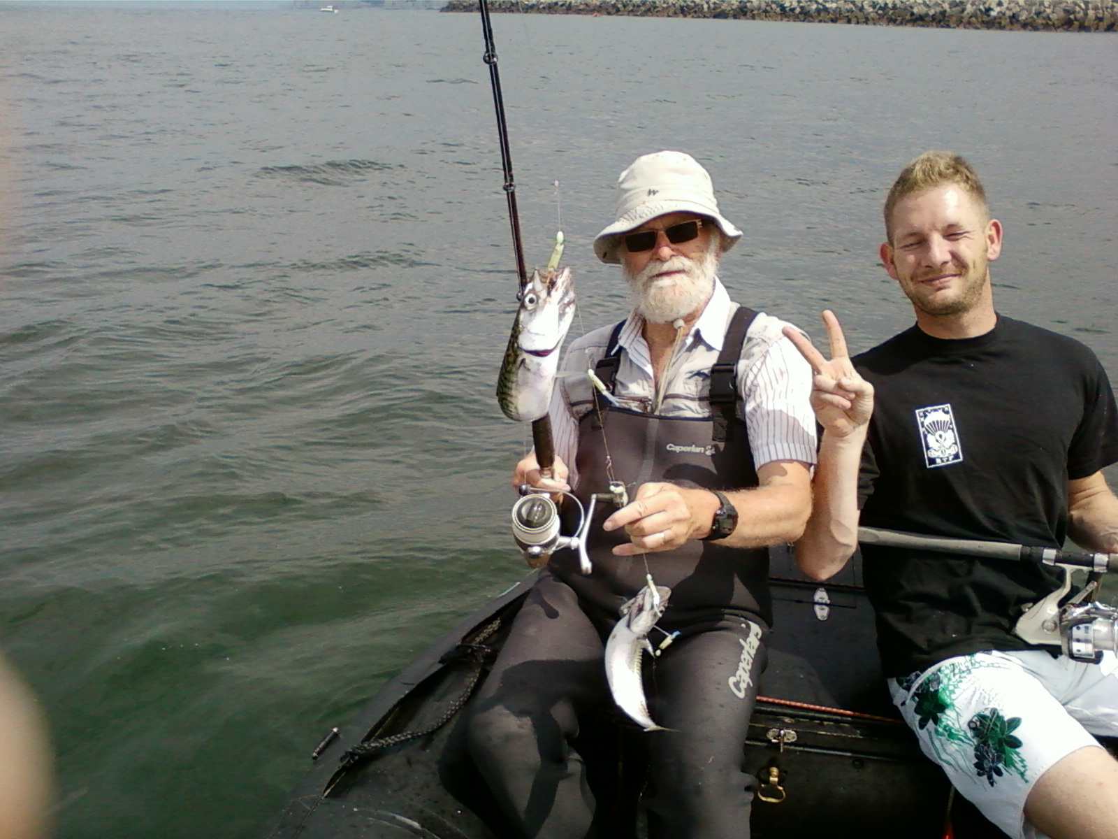 filet de peche en mer